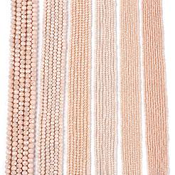 Стеклянные бусины с гальваническим покрытием &nbsp;LS-EGLA-A044-P3mm-B05