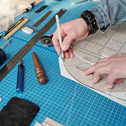 2 шт. прозрачные акриловые линейки для выравнивания футболок&nbsp;AJEW-DC0002-17B