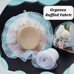 1 шт. отделка из полиэстерового плиссированного кружева OCOR-GA0002-67A