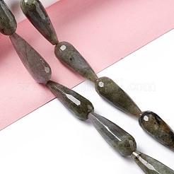 Природные лабрадорита бисер нитей G-I328-07