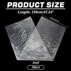 Полиэтиленовые упаковочные пакеты AJEW-WR0002-76A