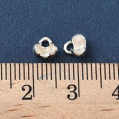 925 стерлингового серебра крышки бисера советы узел STER-K171-48S-04