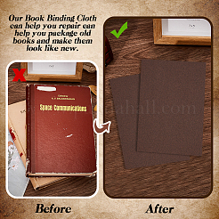 Тканевые обложки для книг AJEW-WH0314-501C