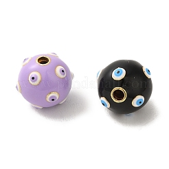 Perle di smalto in ottone&nbsp;KK-R162-039G