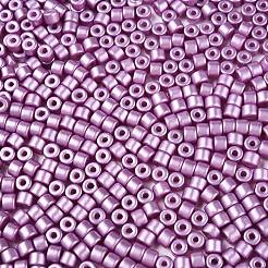 Perles de verre nacrées avec peinture à cuisson&nbsp;SEED-T008-03L
