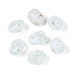 Нити из бусин ручной работы в технике лэмпворк и блестящих бусинок&nbsp;LAMP-T023-29F