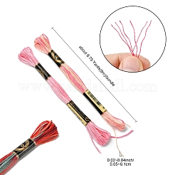 6-слойная полиэфирная нить для вышивания OCOR-FZ0001-01G