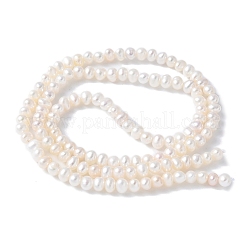 Нити из натурального культивированного пресноводного жемчуга PEAR-I007-07K-04