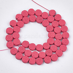 Окрашенного распылением немагнитных синтетических нитей гематита бусы G-T116-24-12