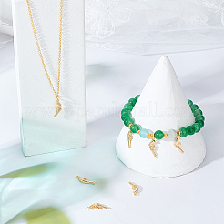 Латунные микро проложить кубического циркония подвески FIND-BBC0001-35