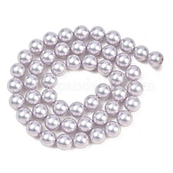 Milchglas Perlen Stränge&nbsp;GLAA-A044-08A-10