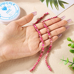 Kits de fabrication de bracelets en perles de jaspe naturel&nbsp;DIY-TA0002-69F