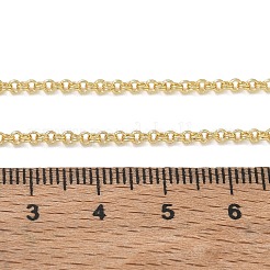 Colliers à double maillon en laiton de 2 mm pour femmes&nbsp;KK-CBA2293-18G