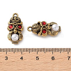 Perlenanhänger aus 304 Edelstahl und ABS-Kunststoff&nbsp;PL-L002-04AG-01