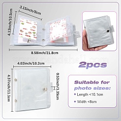 2 mini portafoto in PVC&nbsp;AJEW-SP0002-20B-05