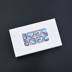 Гальванизировать граненых стеклянных подвесок EGLA-N006-049