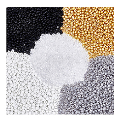 4000шт 5 стиля стеклянный бисер&nbsp;SEED-PH0002-57