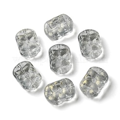 Perle di vetro trasparente&nbsp;GLAA-D007-01C