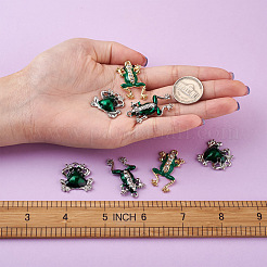 Подвески из эмали и сплава ENAM-TA0001-19