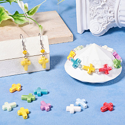 45шт 9 цвета фарфоровые бусины ручной работы PORC-TA0001-16