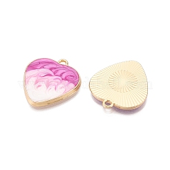 Crémaillère placage pendentifs en émail d'alliage&nbsp;ENAM-N056-366KCG-01