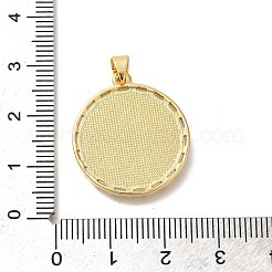 Latón chapado en cremallera con colgantes de circonita cúbica&nbsp;KK-Z086-33G-13