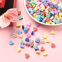 200 pz 10 colori fatti a mano perline di argilla polimerica&nbsp;CLAY-CJ0001-61