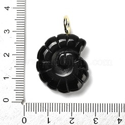 Природные подвески обсидиана&nbsp;G-A287-01G-03