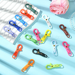 32 шт. 16-х цветные пластиковые помпоны с поворотными застежками FIND-SC0017-03