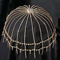 Bandeaux en strass en alliage&nbsp;AJEW-WH20020-247G