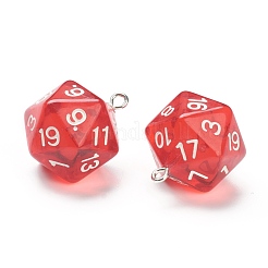 Прозрачные акриловые подвески&nbsp;MACR-O044-03B