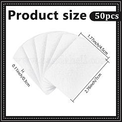 50 шт полиэстеровые парфюмерные подушечки DIY-WR0003-81