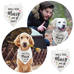 Pañuelo de algodón para perros&nbsp;AJEW-WH0503-006