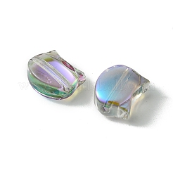 Гальванические стеклянные бусины&nbsp;EGLA-Z005-FR04