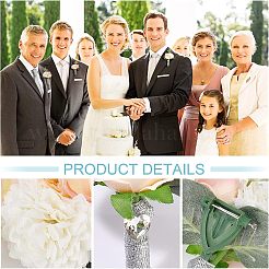 4шт. 2-х стильный шелковый корсаж из ленты на запястье&nbsp;AJEW-CA0002-74