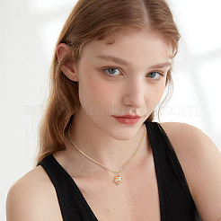 40 шт. 2-х цветные подвески из гальванического стекла с проволочной обмоткой&nbsp;FIND-FH0005-50