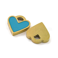 Ciondoli in acciaio inossidabile chirurgico 316 smaltati&nbsp;STAS-M073-37A-01G