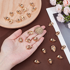 20 шт. пуговицы из цинкового сплава с 2 отверстиями FIND-OC0013-67G