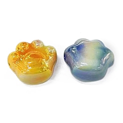 Perles de résine opaques de couleur dégradée&nbsp;RESI-CJC0025-01
