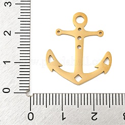 Ionenplattierung (IP) 304 Edelstahlanhänger&nbsp;STAS-B056-22G-01