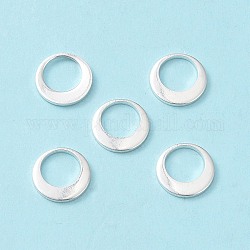 304 подвески нержавеющей стали, кольцо, серебряные, 10x1 мм