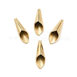 Placcatura ionica (ip) 304 cono di perline in acciaio inossidabile, oro, 15.5x4.5mm, Foro: 0.7 mm