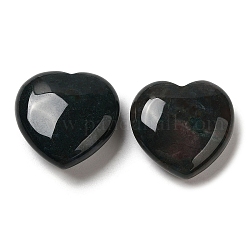 Натуральные индийские агатовые целебные камни, сердце любовь камни, Карманные пальмовые камни для развития Рейки, 30x30x11.5~12.5 мм