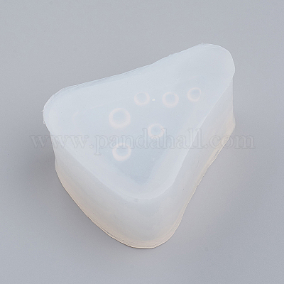 1pc Silicone Candle Mold, Creative Cheese Shaped Candle Mould For Craft