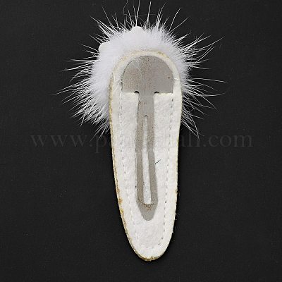 Рождественская снежинка блестящая ткань Гретель с заколками для волос из искусственной кожи PHAR-G006-06P-1