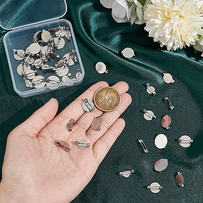 50 шт. 5 стиля основы для броши из хирургической нержавеющей стали 316 STAS-UN0053-58-1