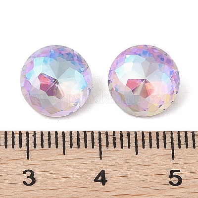 Cabochons de strass en verre&nbsp;RGLA-L029-10B-VLSI-1