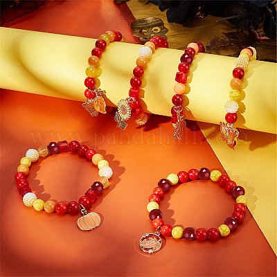 Набор для изготовления браслета на день благодарения DIY-SC0021-86-1