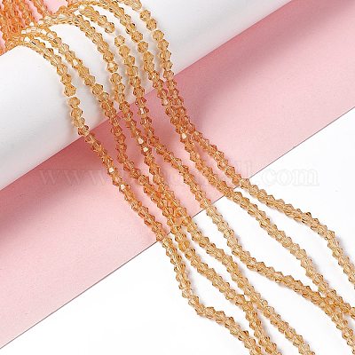 Имитация австрийского хрусталя 5301 биконус GLAA-S026-3mm-14-1