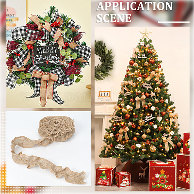 Льняная лента DIY-WH20081-001A-1